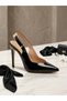 Genuine Leather Evening Dress Women's Shoes - 3