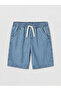 Indigo Boys' Jean Shorts with Elastic Waist