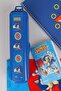 مجموعة أدوات مكتبية مرخصة من x Dekomus "Speed Force Collection" مكونة من 13 قطعة، تتضمن 2 دفترًا مقاس A4، وحافظة أقلام. - 6