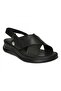 D26Ys-5320 Daily Black Women's Sandals