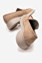 Alitzel Women's Genuine Leather Loafer Mink Suede - 3
