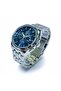Velocity Men’s Chronograph Watch Stainless Steel Silver Strap Black Dial Quartz Analog - 3