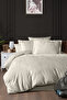Stesha 100% Cotton 200 Tc (80 Thread) Jacquard Satin Single Duvet Cover Set