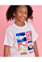 Girls White Printed Hello Kitty T Shirt - 4
