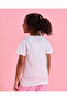 Girls White Printed T Shirt - 3