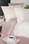 Serenity 100% Cotton 200 Tc (80 Thread) Deluxe Satin Double Duvet Cover Set - 2