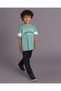Boys Green Oversized Graphic Short Sleeve T Shirt - 5