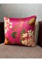 Robin-9372 Imported Silk Velvet Fuchsia Pink Floor Cushion Cover 43X43 Size - 4