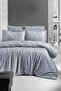Lamone 100% Cotton 200 Tc (80 Thread) Jacquard Satin Single Duvet Cover Set