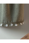 Jeanne 100% Cotton Crochet Face Towel - Green - 50X70 cm - 3