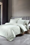 Boris 100% Cotton 200 Tc (80 Thread) Jacquard Satin Double Duvet Cover Set