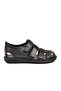 Black Genuine Leather Men's Sandals 8520 m - 2