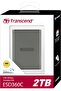 ESD360C Portable 2TB External SSD USB 3.2 Gen 2x2 |20Gbps Speed | Compact Design SSD - 2