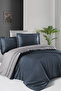 Serenity 100% Cotton 200 Tc (80 Thread) Deluxe Satin Double Duvet Cover Set
