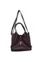 Faux Leather Women's Hand and Shoulder Bag Set - with Wallet & Lock Detail