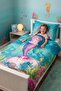 Mermaid Dream Patterned Single Baby Kids Duvet Cover Set