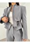Pieced Jacket and Pants Set - 5
