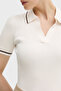 Contrast Color Trim Polo Polo Xw001897 Af10352 U1003 - 5