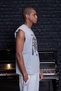 Streetwear "Momentum" Printed Sleeveless Oversize T-Shirt - Washable Gray Wide Cut Sleeveless T-Shirt - 7