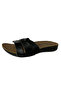 , 2456 Women's Black Anatomical Sole Slippers - 2