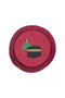 Hajj Umrah Sarige - Burgundy Fabric - Burgundy Skullcap - Crossed Wrap - Mecca-Medina - 7 Meters - 4