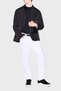 100% Cotton Crew Neck Ribbed Knit Sweater Men's Sweater Xm002439 Af22249 Ub101 - 2