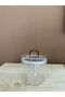Borosilicate Glass Jar 1800 ml (Base Diameter 15, Height 19 cm) - 3