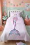 Mermaid Dream Patterned Single Baby Kids Duvet Cover Set - 5