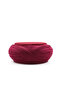 Meshed Sarık - Burgundy Fabric - Burgundy Skullcap - Crossed Wrap - Meshed - 7 Meters - 2