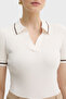 Contrast Color Trim Polo Polo Xw001897 Af10352 U1003 - 4