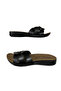 , 2456 Women's Black Anatomical Sole Slippers