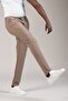 Slimfit Dobby Summer Jogger Pants with Threaded Waistband and Elastic Lycra - 3