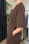 Soft Basic Dress with Side Pockets - 3