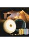 Solar Camping String Lights Outdoor: Rechargeable Hanging Led Light Waterproof for Patio Outside - 3