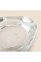 2 Pieces Glass Heart Model Transparent Ashtray Ash Tray 10cm - 4