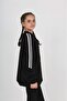 Girl's Relax Fit Half Turtleneck Raglan Sleeve Sweatshirt - 3