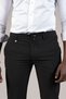 Slimfit Thin Striped Summer Jogger Pants with Threaded Waistband and Elastic Lycra - 6
