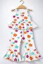 Colorful Daisies Spanish Set with Straps