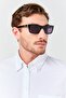 Men GU00212 01A Rectangular Sunglasses, Black - 2