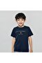 Kid's Regular Fit Cotton Crew Neck Printed Tee