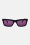 Men GU00212 01A Rectangular Sunglasses, Black