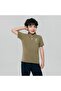 Kids’ Slim Fit Lion Embroidered Cotton Polo - 7