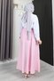 Women's Long Skirt – Loose Maxi Skirt with Elastic Waist - 8