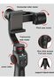 F10 3-Axis Stabilizer Tripod for Smartphone – Smooth Video Recording, Anti-Shake, Adjustable Design, - 3