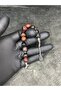 Zaza Sallamalık High-End Red Tiger Eye Natural Stone Prayer Beads - 2