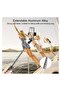 Selfie Stick Gimbal Stabilizer, 360° Rotation Tripod with Wireless Remote, Portable Phone Holder, A - 4
