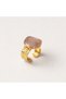 Pink Quartz Natural Stone Ring - 2