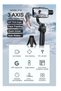 F10 3-Axis Stabilizer Tripod for Smartphone – Smooth Video Recording, Anti-Shake, Adjustable Design, - 2