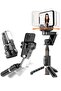 "Q18 Gimbal Stabilizer – 2-Axis Remote Control Intelligent Stabilizer for Smartphones, Auto Face Tra