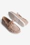 Women's Genuine Suede Lace-Up Loafer Casual Shoes Torin Mink - 5